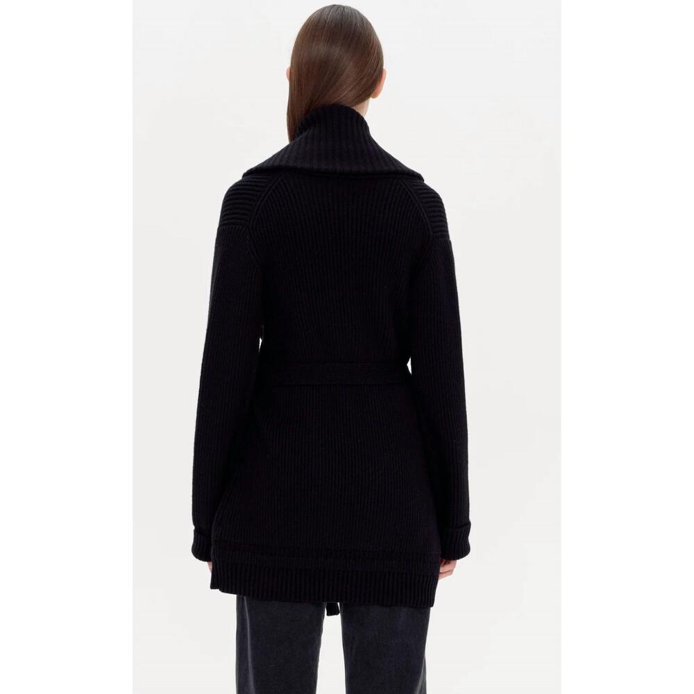 NEW SIMKHAI romani cardigan in black - Picture 2 of 3